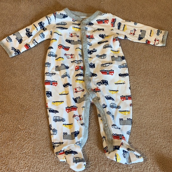 Carter’s baby boy 3 months pajama set onsies - Picture 2 of 11